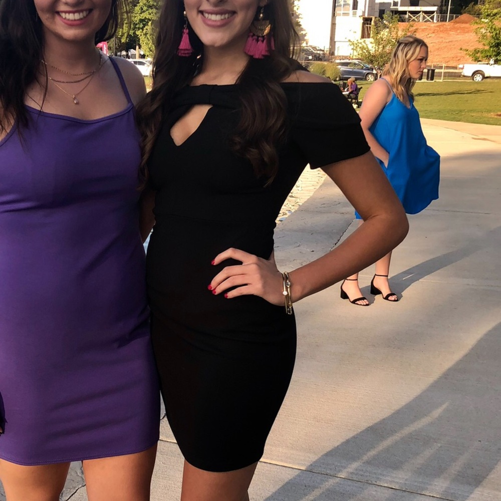 Black Mini Dress
